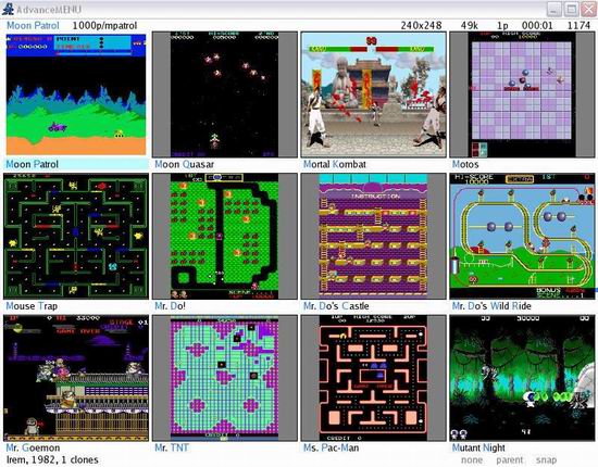 classic arcade games screenshots