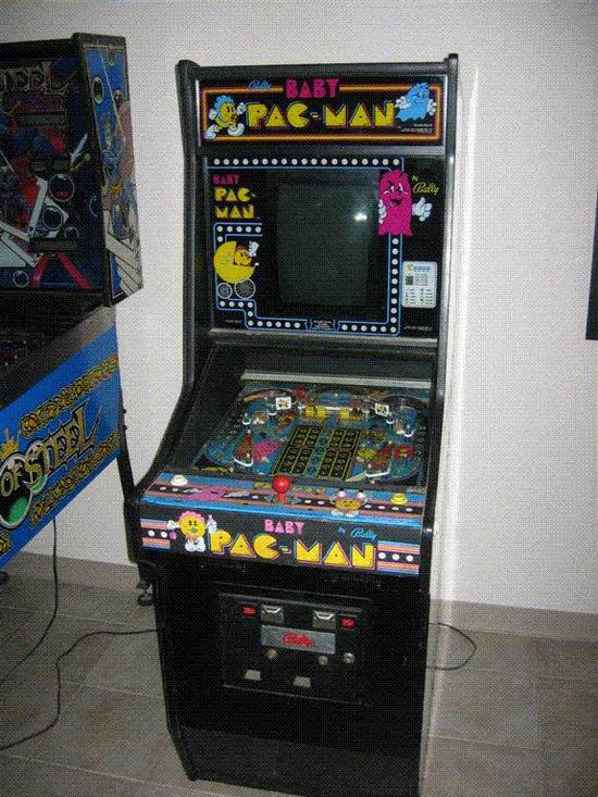 pacman and other arcade games